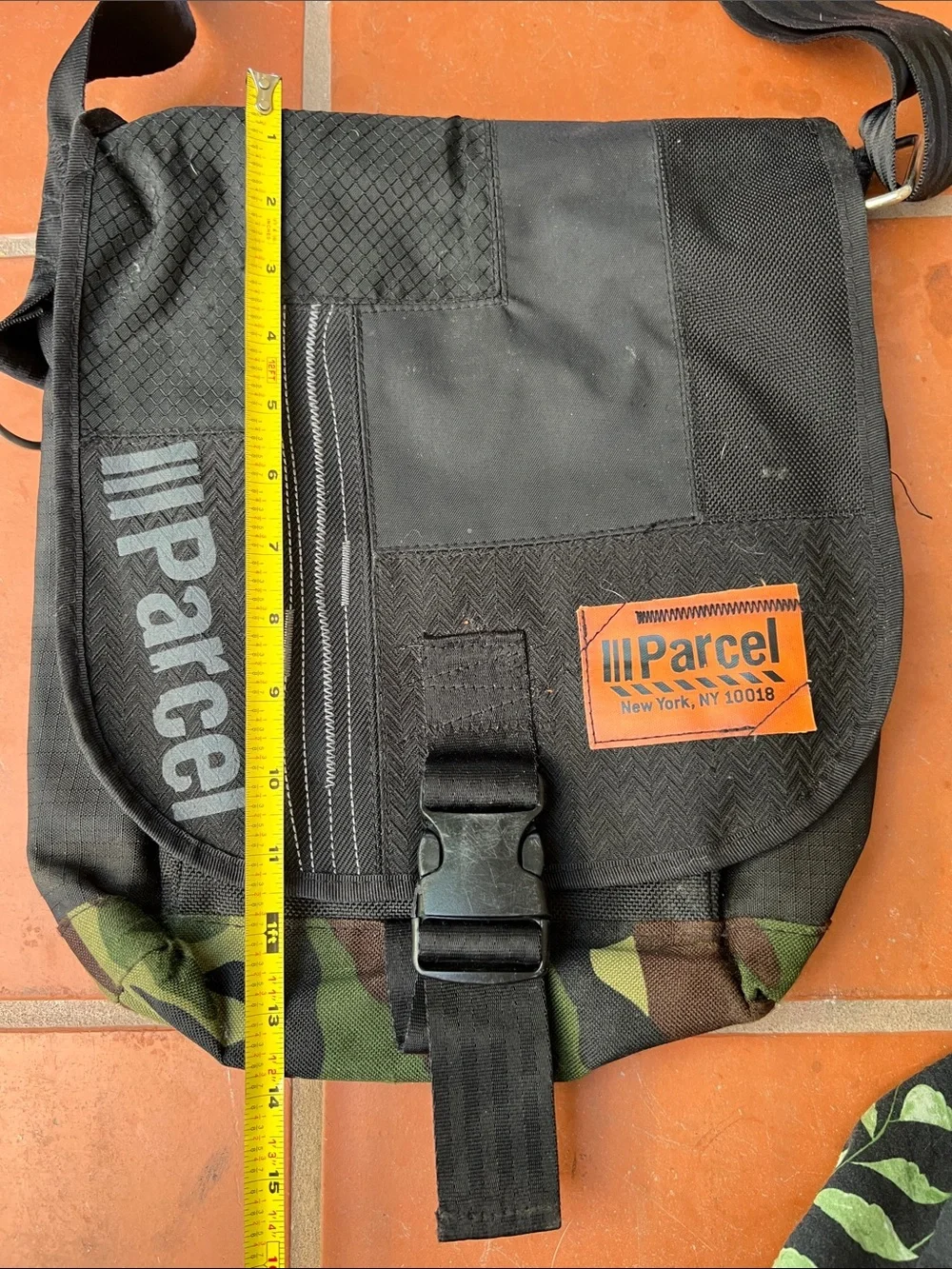 Parcel NYC Messenger Velcro Bag, 1990s